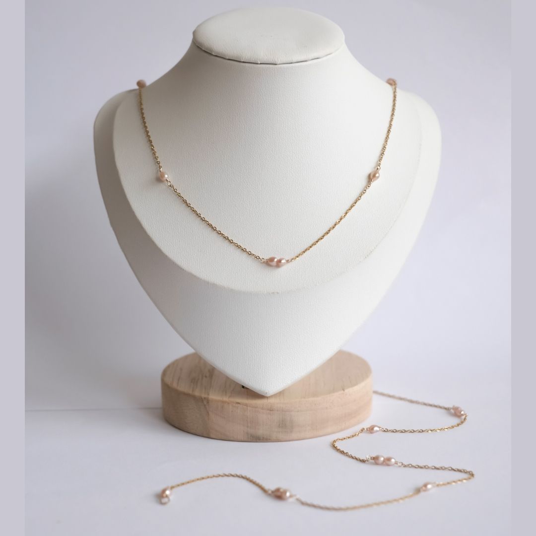 Multi Way Pearl  Necklace
