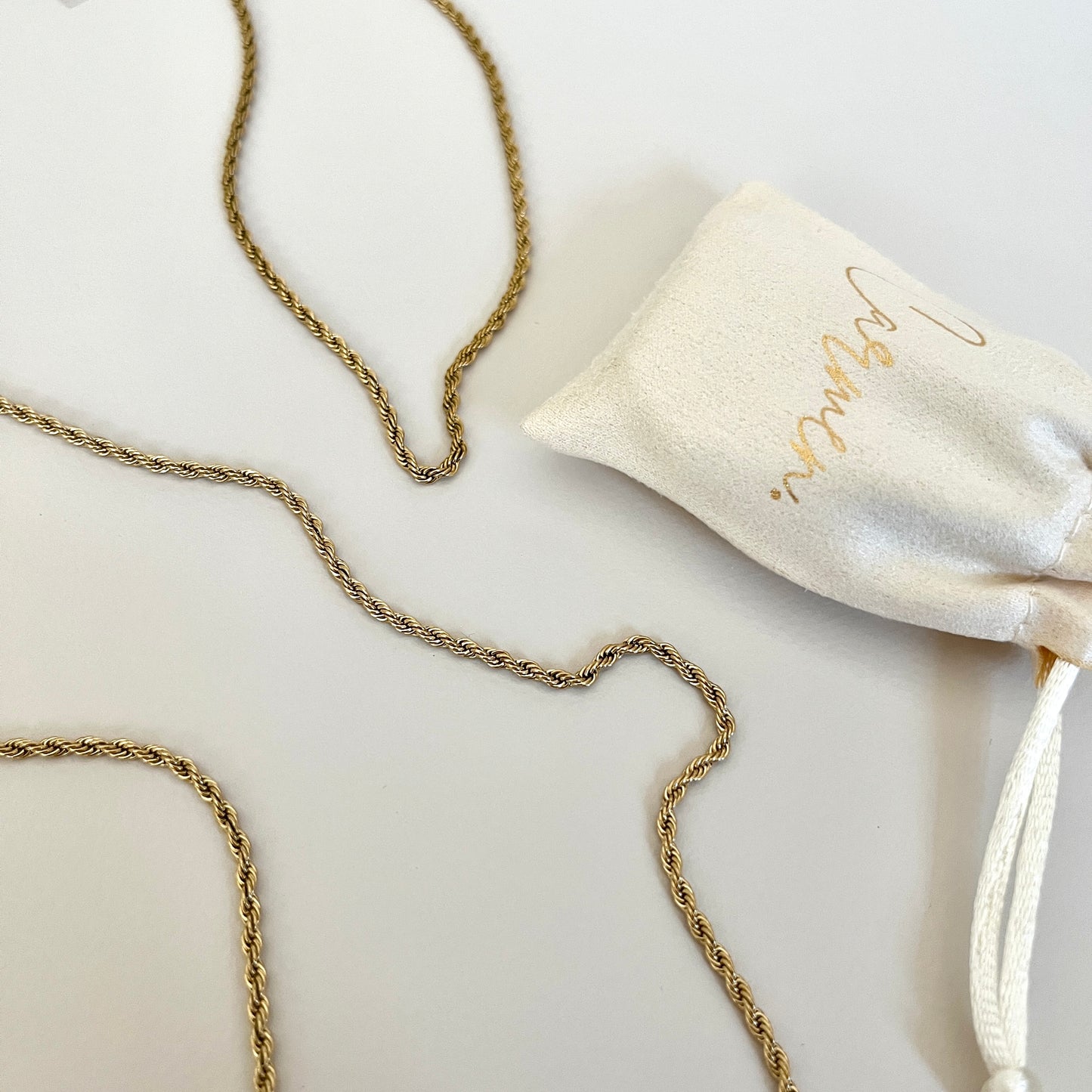 Petit Twist Necklace -Long-