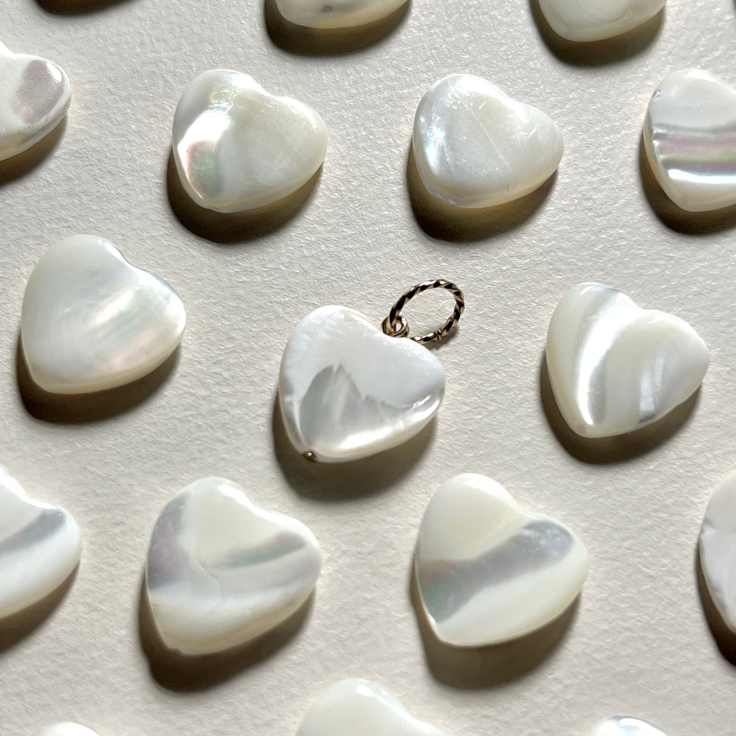 HEART Shell Charm