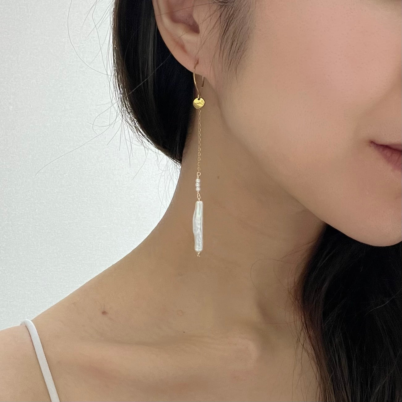 Stick Pearl Pierces ／ Earrings (Clip-on)