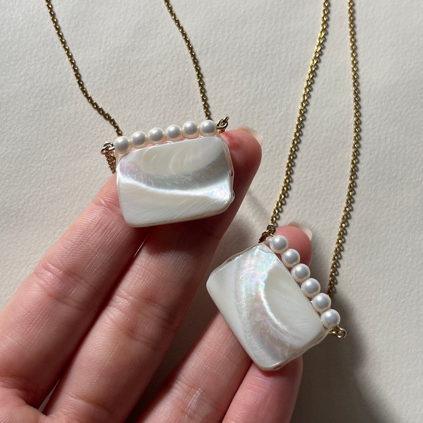 PEARL BAR Necklace