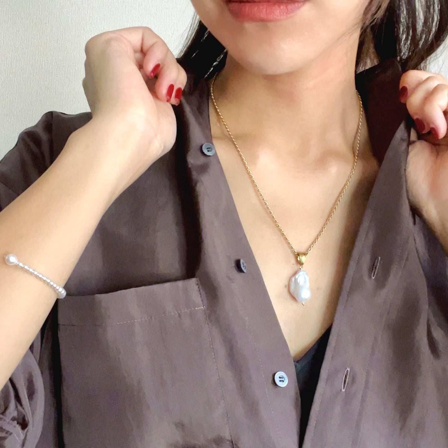 Petit Twist Necklace -Long-