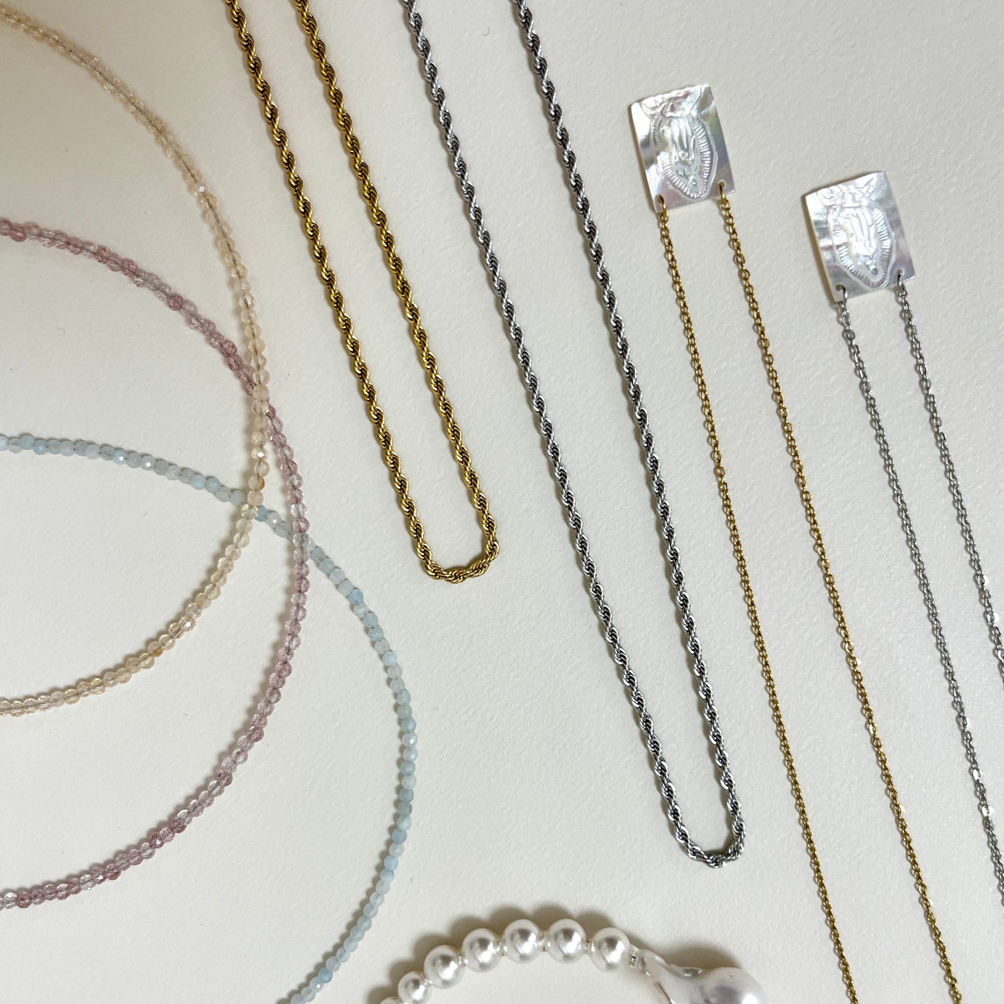 Petit Twist Necklace -Long-