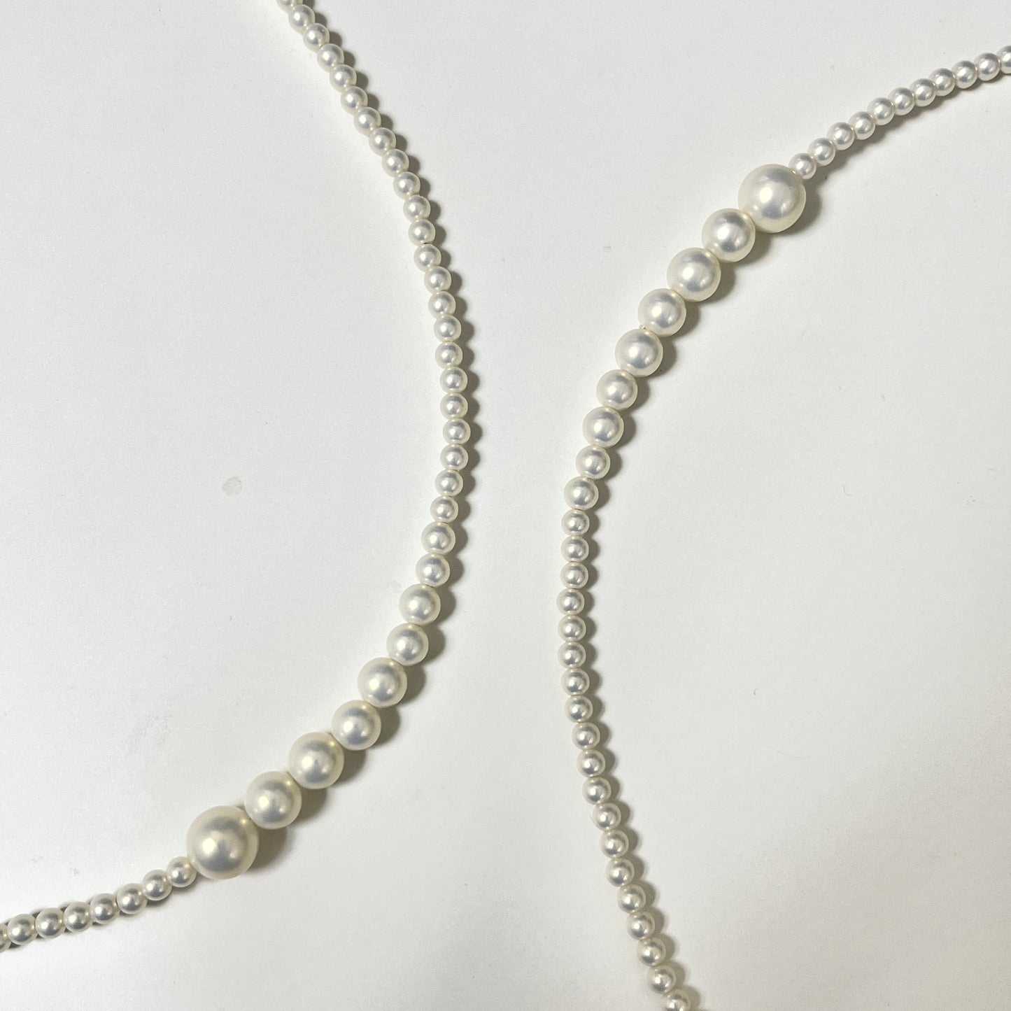 Nuance Sized Pearl Necklace -for Charms-
