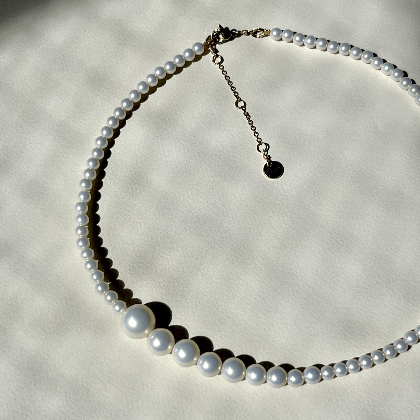 Nuance Sized Pearl Necklace -for Charms-