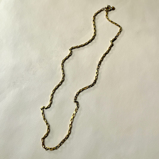 -New- Rectangle Box Necklace